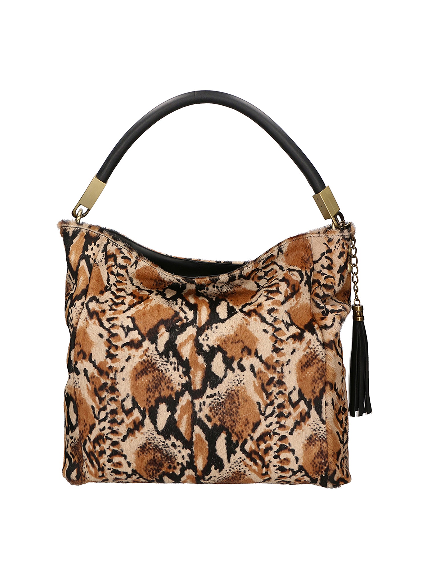 Arya Borsa a spalla da donna Vera pelle 05474-PITONE CUOIIO 007 Gave Lux