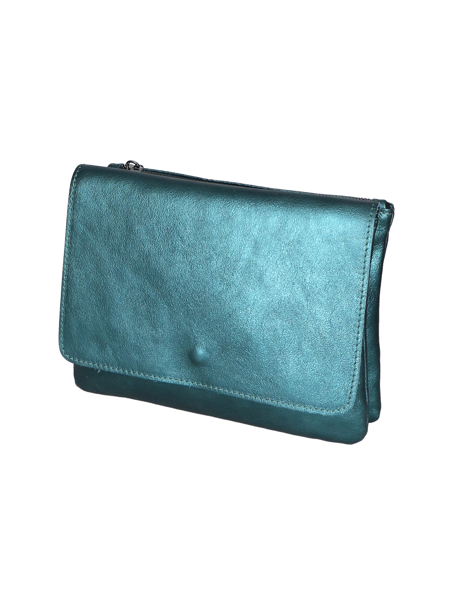 Angelica Pochette da donna Vera pelle 05413-L018 PETROLIO Gave Lux