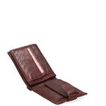 Portafoglio uomo in vera pelle Casual IN-1106-T.MORO Sergio Valentini