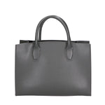 Lodovica Borsa a mano da donna Vera pelle 06544GRIGIO SCURO Gave Lux