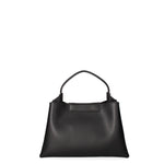 Borsa a mano da donna 100% pelle riciclata 07227-Nero Viola Castellani