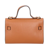 Uma Borsa a mano da donna Vera pelle 06525-D17 CUOIO SCURO Gave Lux