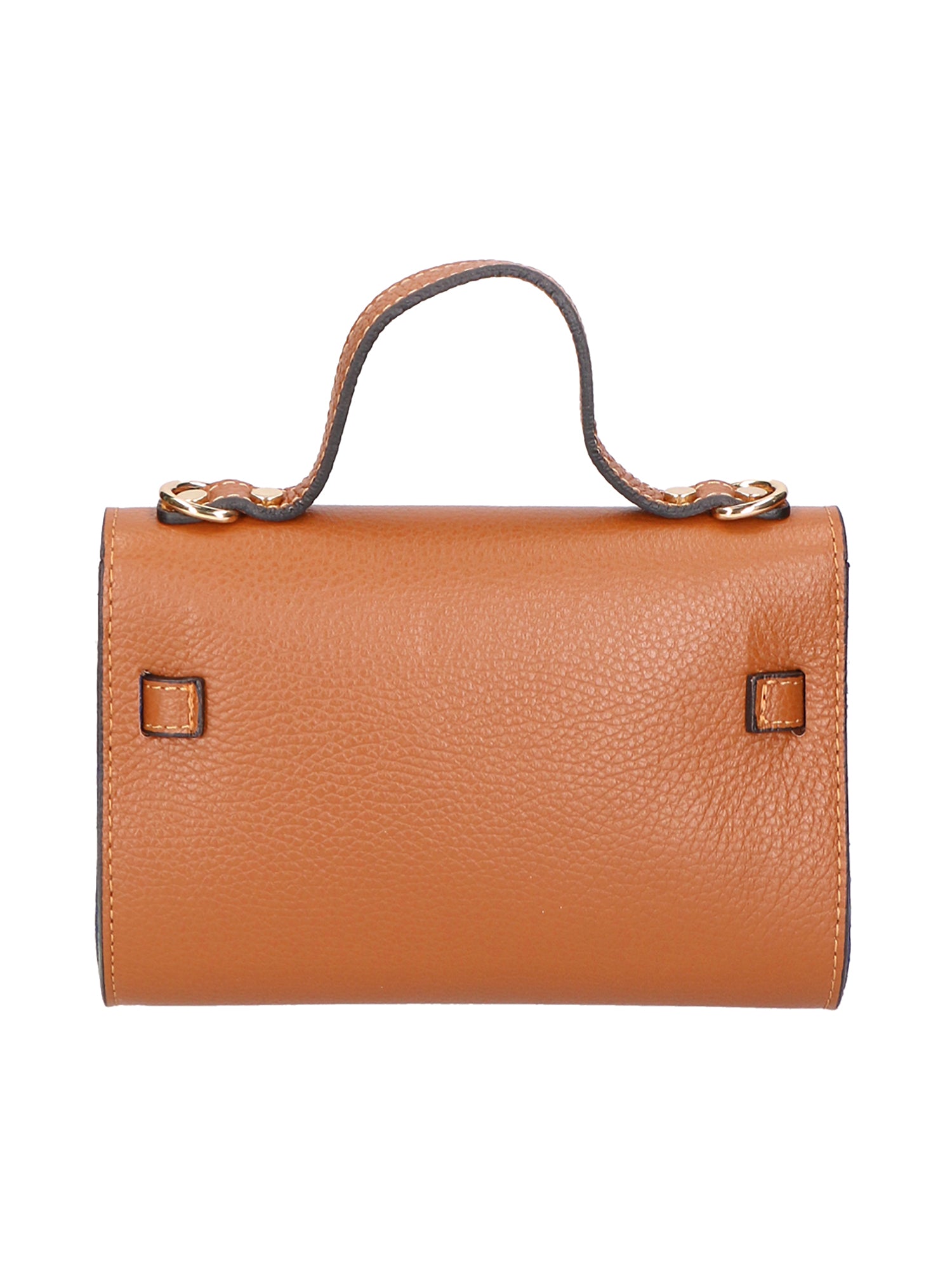 Uma Borsa a mano da donna Vera pelle 06525-D17 CUOIO SCURO Gave Lux