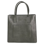 Giulia Borsa a mano da donna Vera pelle effetto cocco 468W-LU14 VERDE SCURO Viola Castellani