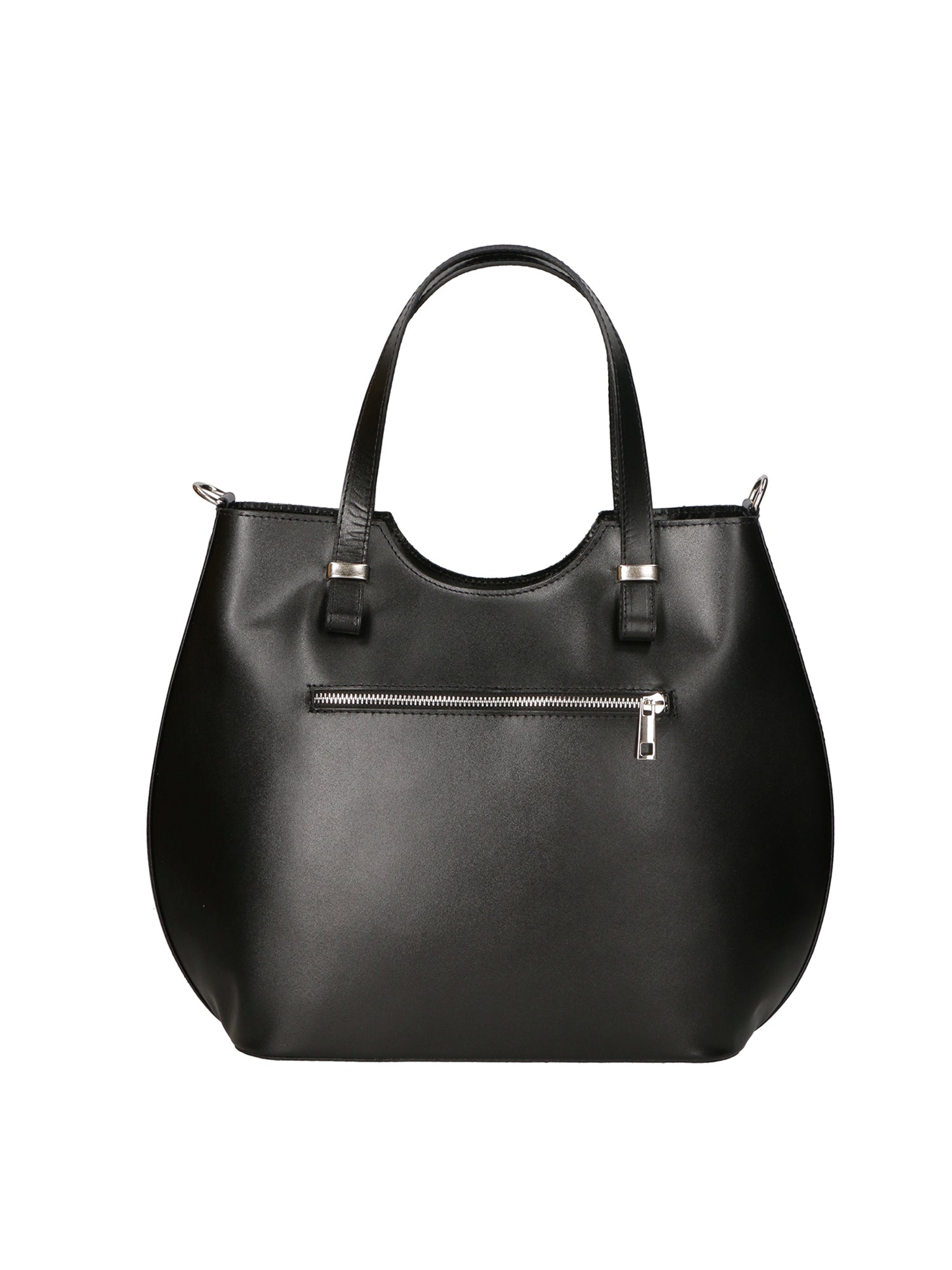 Egle Borsa a mano da donna Vera pelle 80046-NERO Gave Lux