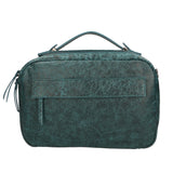 Vera Pelle 6542-PETROLIO Borsa a mano unisex Modello Avelon Gave Lux