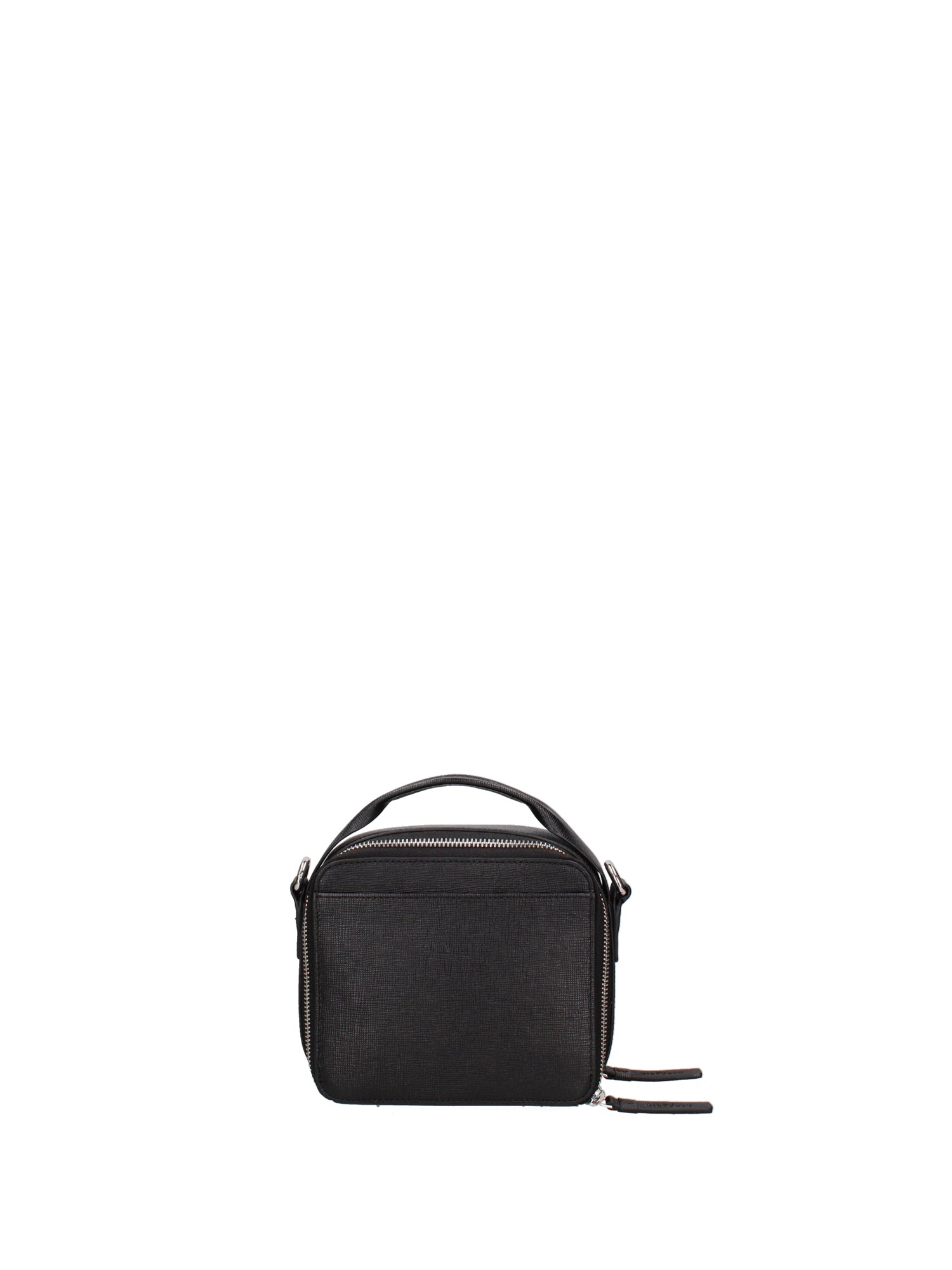 Borsa a tracolla uomo in vera pelle Casual JR-B124-BLACK John Richmond