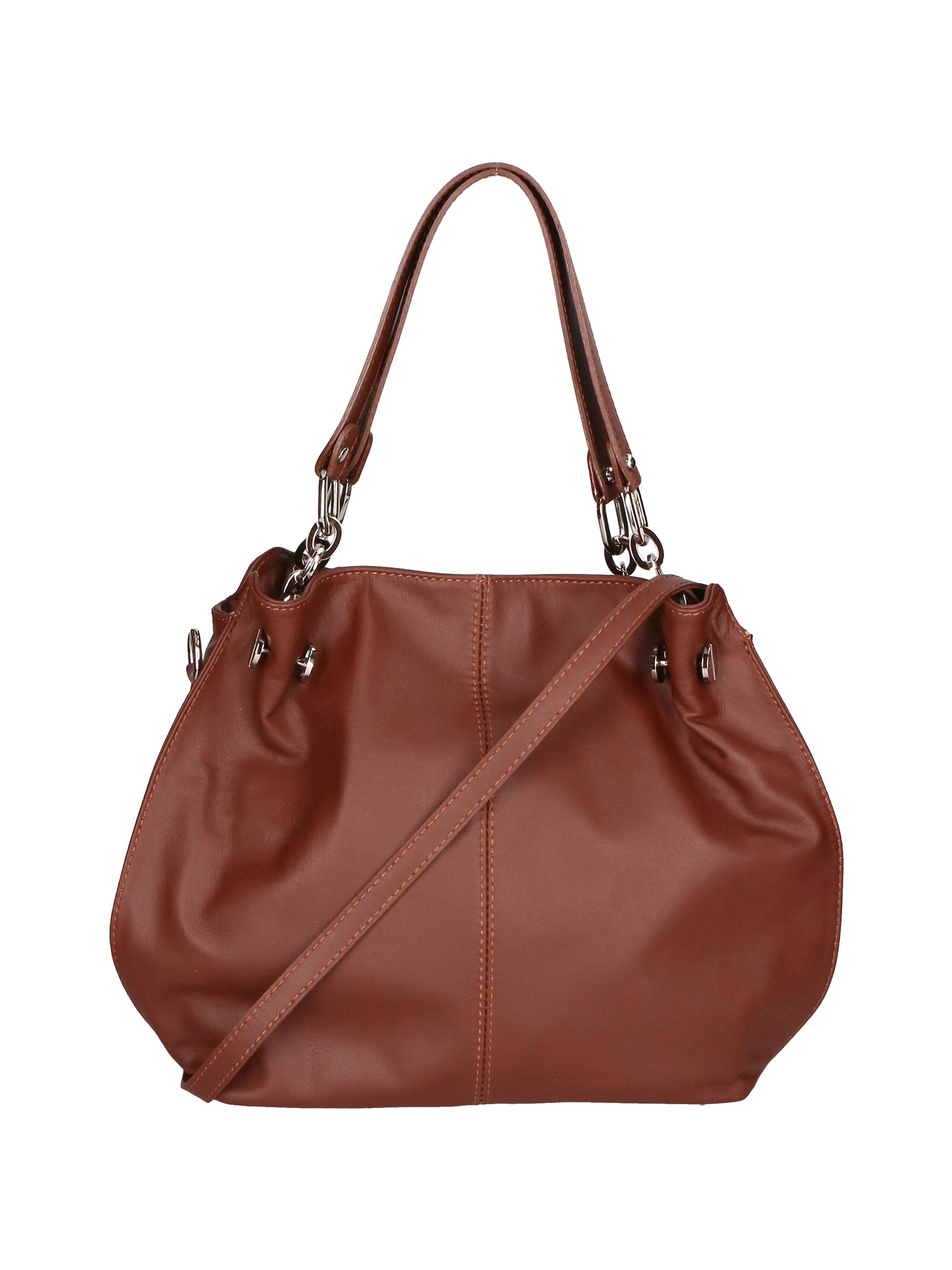 Ereba Borsa a mano da donna Made in Italy 100% pelle 3305-S21 BRUCIATO Gave Lux