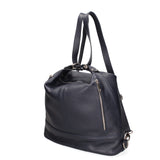 Vera pelle 07135-D26 BLU NOTTE Borsa a spalla convertibile Anjelica Viola Castellani