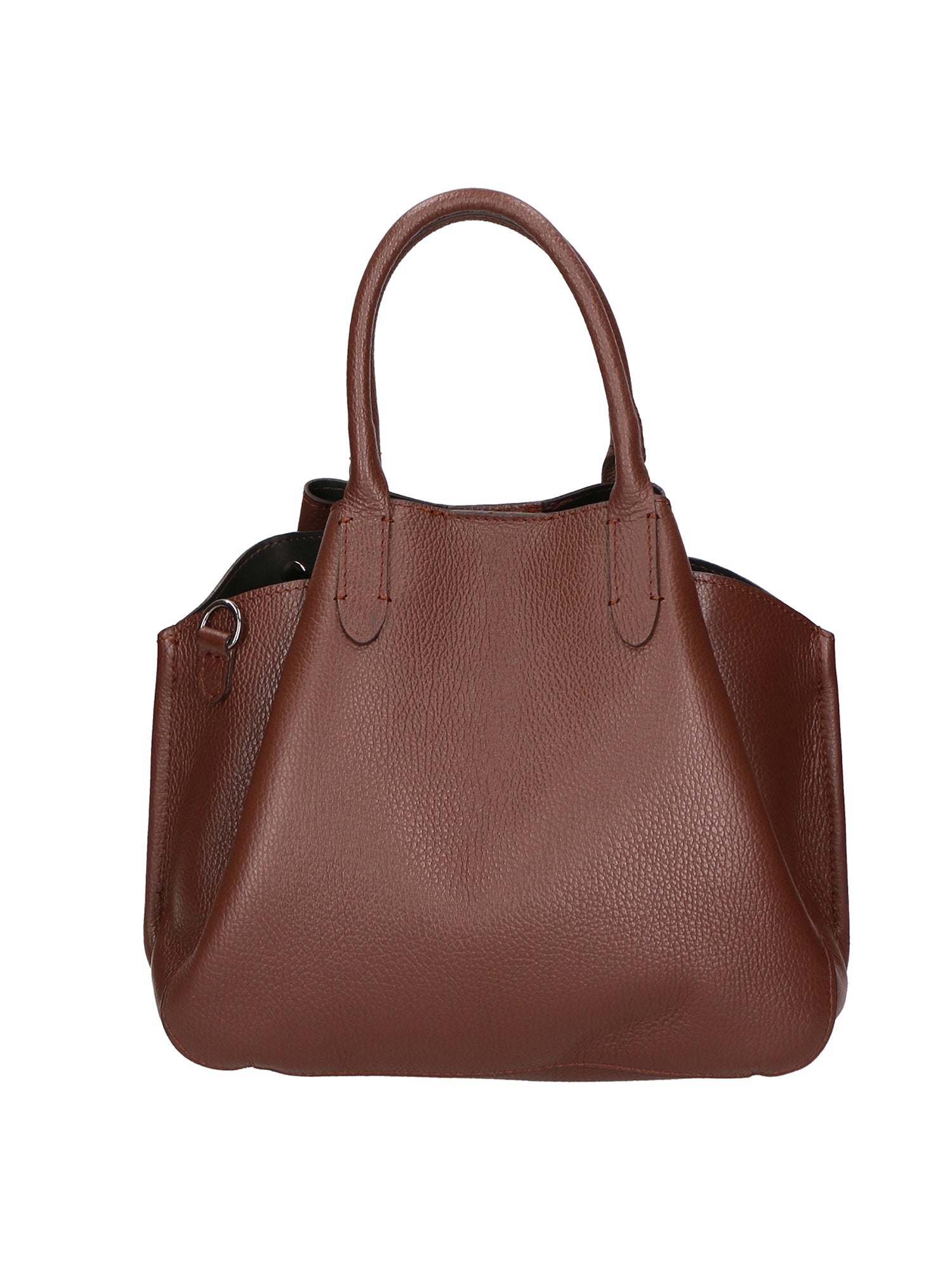 Vincenza Borsa a mano da donna Vera pelle 06898-D223 cioccolato Gave Lux