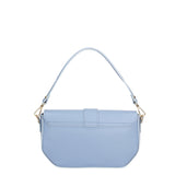 Borsa a spalla da donna Vera pelle 07229-L119 GRIGIO CHIARO Roberta Rossi