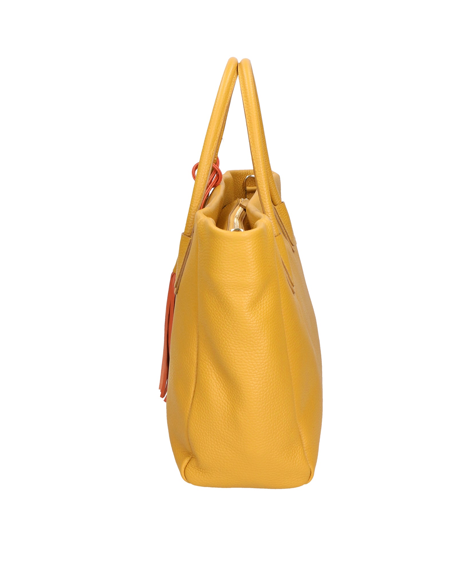 Rosalie Borsa a spalla da donna 100% pelle 06503-D36 SENAPE Gave Lux