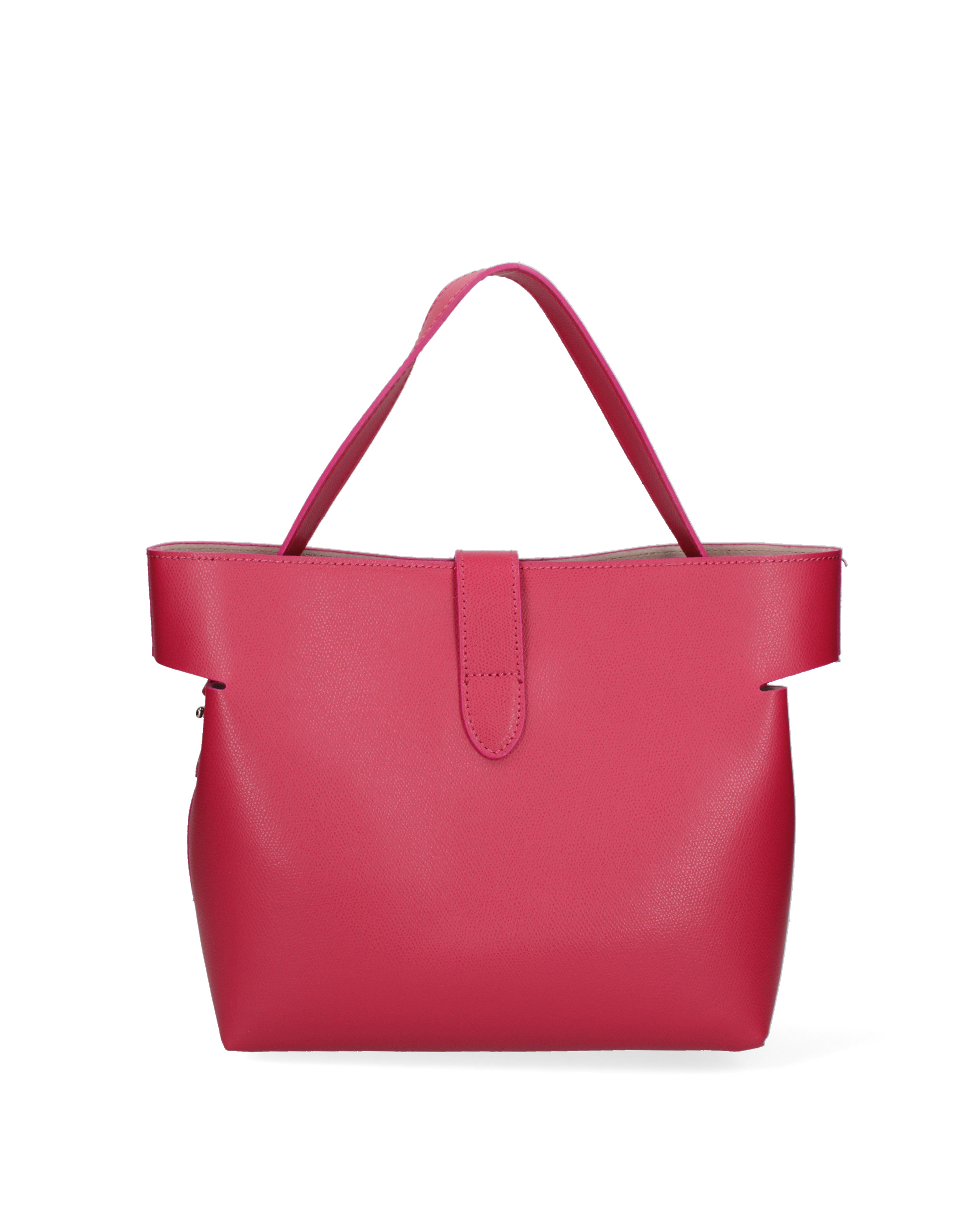 Liviana Borsa a mano da donna Vera pelle 07379-PL02 FUXIA Gave Lux