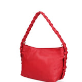 Isara Borsa a spalla da donna Vera pelle 07170-S58 ROSSO FUOCO Gave Lux