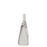 Auriga Chic Borsa a mano da donna Vera pelle 8924-BIANCO+GRIGIO Gave Lux