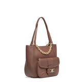 Auriela Borsa a spalla da donna Poliestere + Poliuretano B16835-MARRONE Braccialini