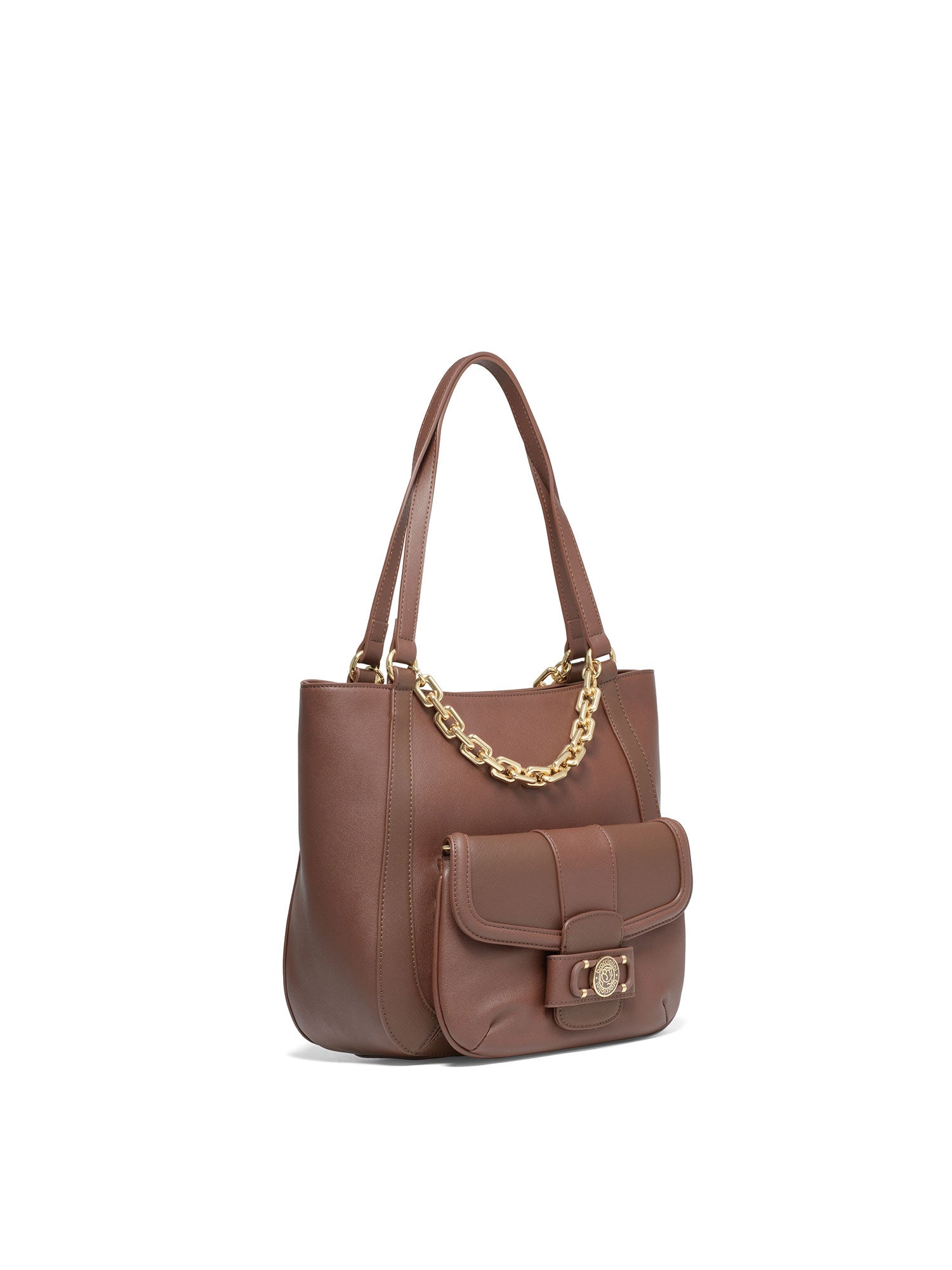 Auriela Borsa a spalla da donna Poliestere + Poliuretano B16835-MARRONE Braccialini