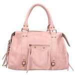 Elara Borsa a spalla da donna Vera pelle 06090-ROSA Gave Lux