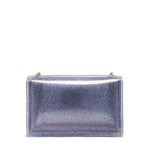 Borsa a mano da donna 100% Pvc FLAT SUPERMEE M-LILLA STRASS Marc Ellis