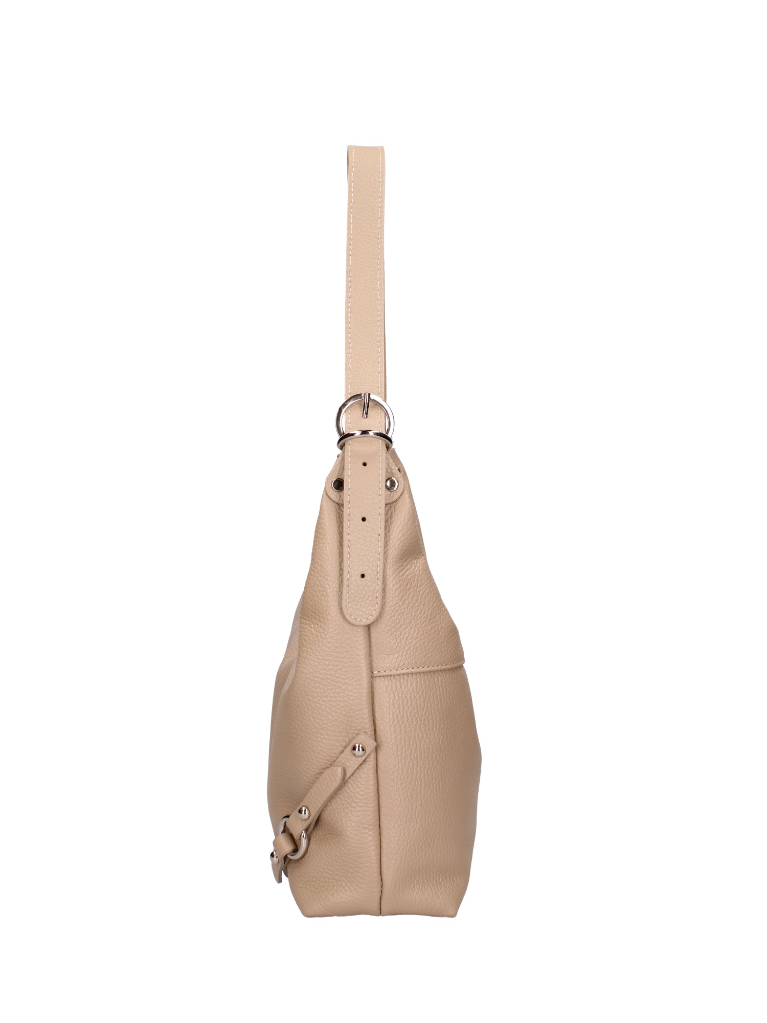 Fiorenza Lux Borsa a spalla da donna Vera pelle 07140-D05 CAPPUCCINO Viola Castellani