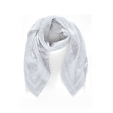 Orlanda Foulard da donna in poliestere Casual BFR328-BIANCO Braccialini