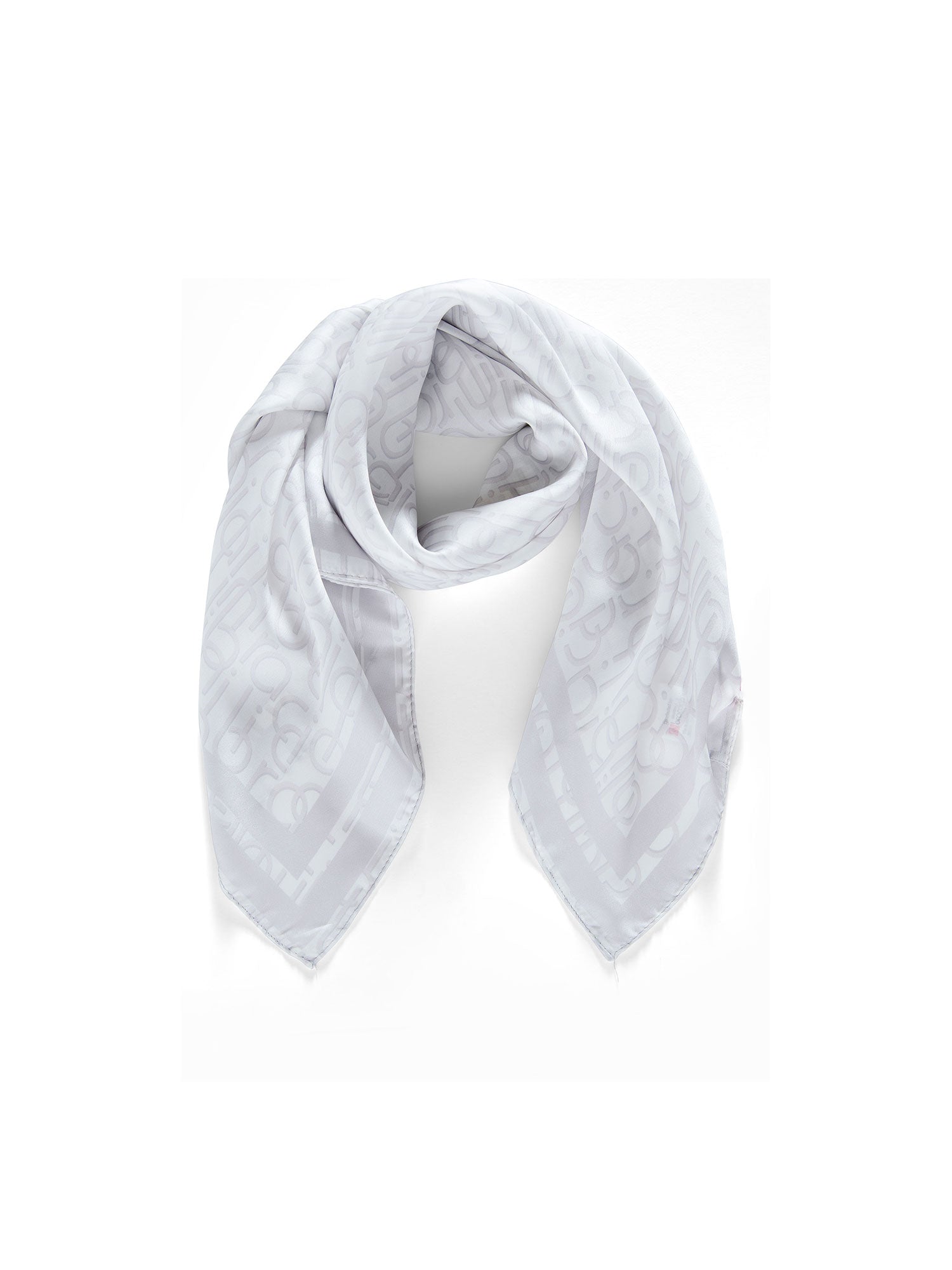 Orlanda Foulard da donna in poliestere Casual BFR328-BIANCO Braccialini
