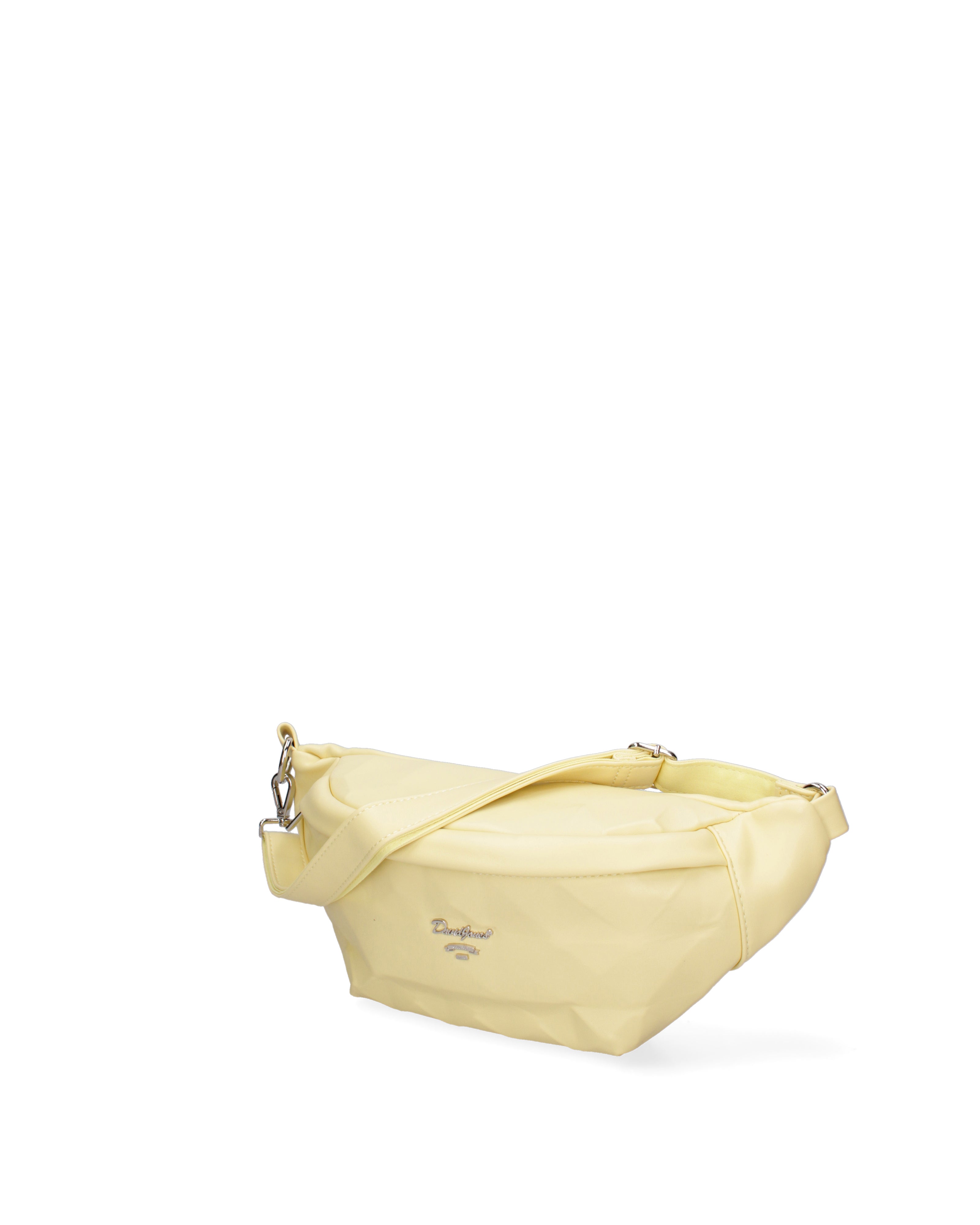 Marsupio da donna Ecopelle e Zip F6735-2-YELLOW David Jones