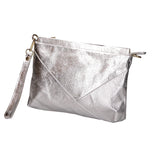 Giorgia Pochette da donna Vera pelle 05927-DL1 ARGENTO Gave Lux