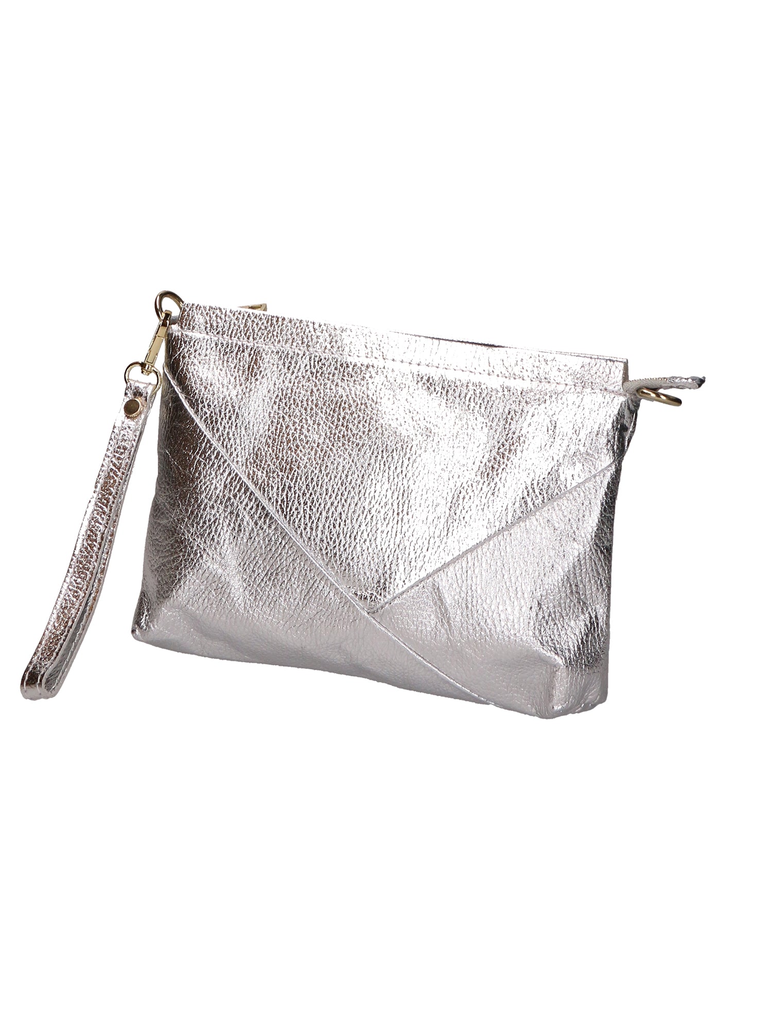 Giorgia Pochette da donna Vera pelle 05927-DL1 ARGENTO Gave Lux