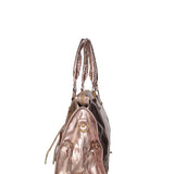 Novara Borsa a spalla da donna Vera pelle 06090 LM-L005 BRONZO Gave Lux