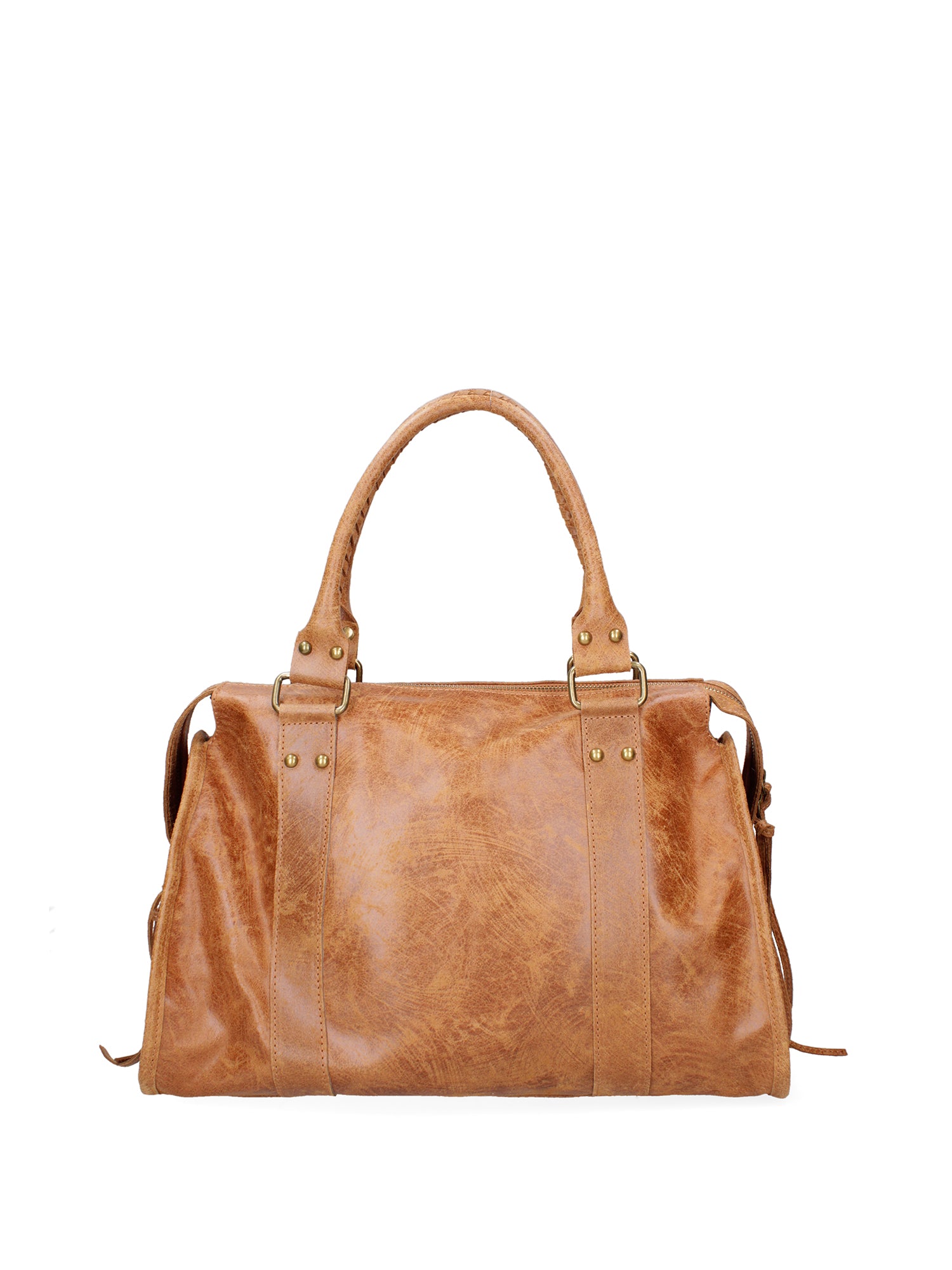 Elara Borsa a spalla da donna Vera pelle 06090-031 CUOIO SCURO Gave Lux