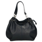 Ereba Borsa a mano da donna Made in Italy 100% pelle 3305-S24 BLU JEANS Gave Lux