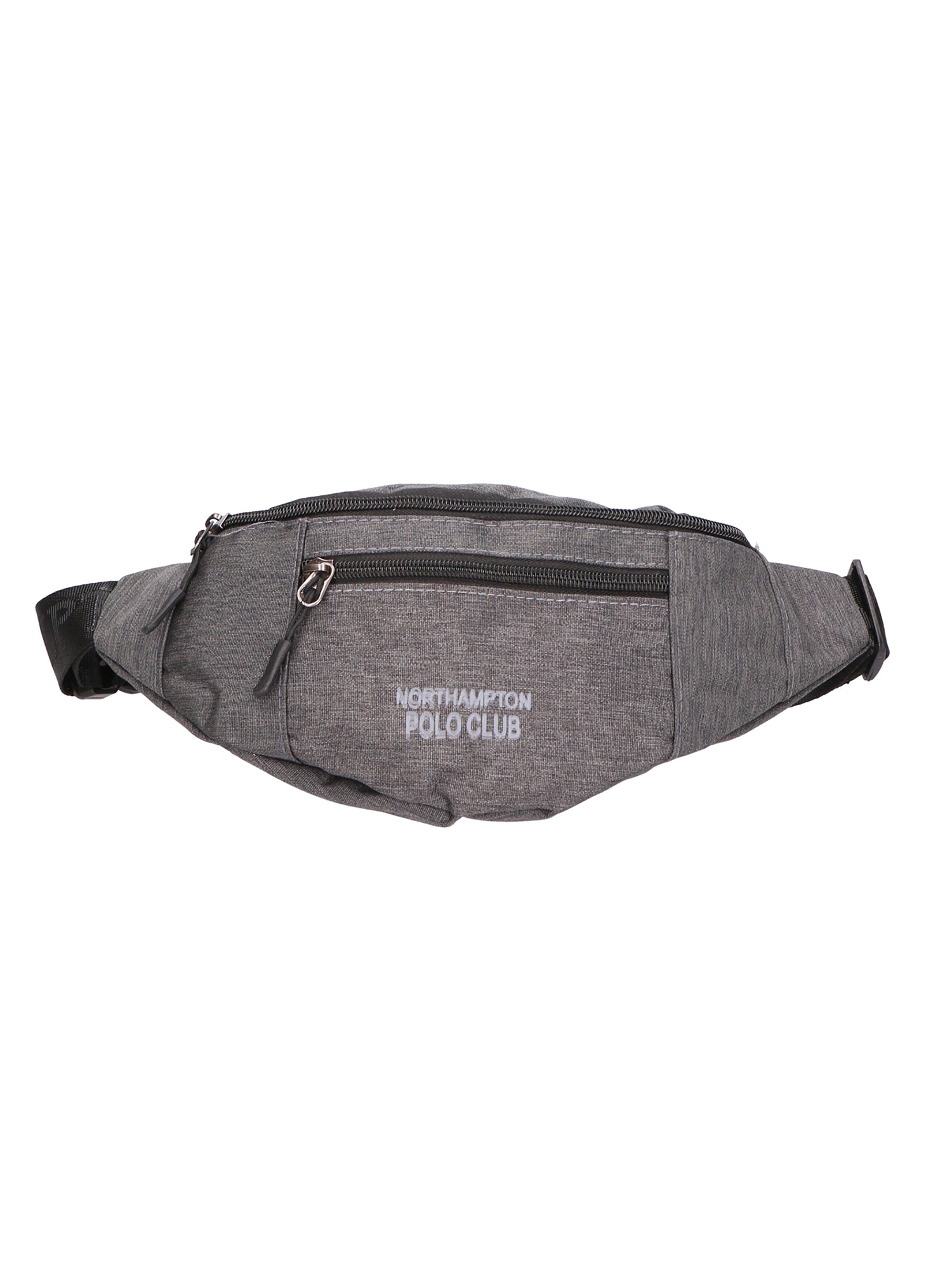 Borsa a tracolla uomo Pelle PU e Nylon PCL3147-GREY Northampton Polo Club