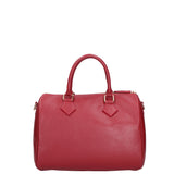 Aralia Borsa a bauletto da donna 100% pelle 5176-D10 ROSSO SCURO DARK RED Gave Lux