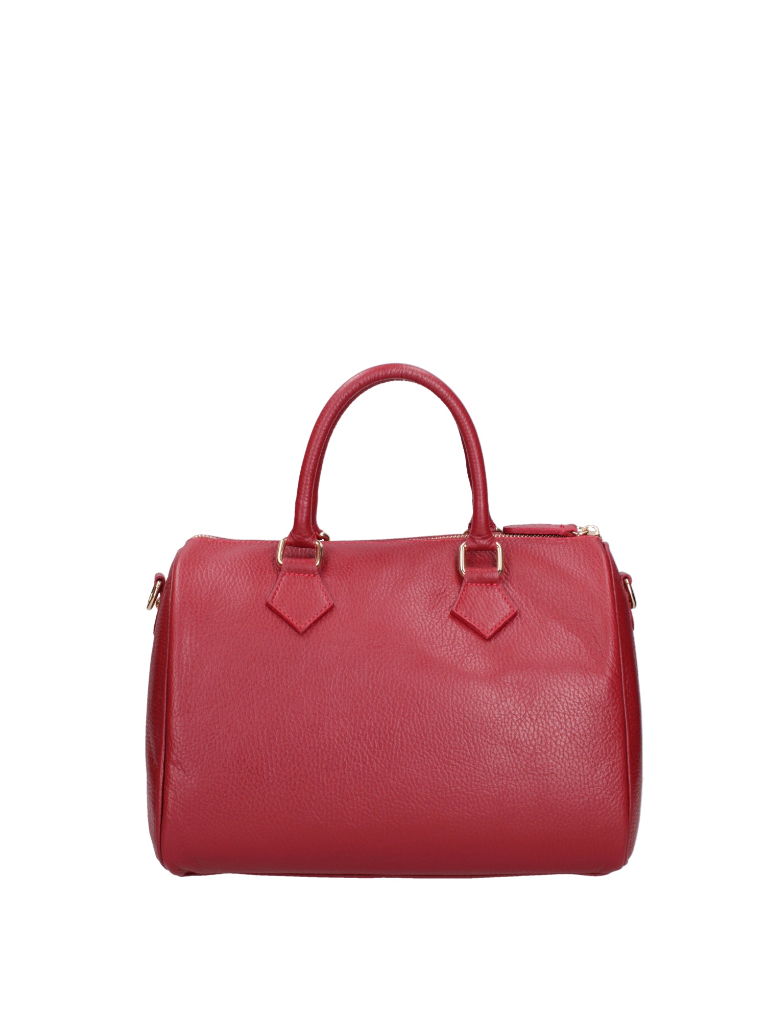 Aralia Borsa a bauletto da donna 100% pelle 5176-D10 ROSSO SCURO DARK RED Gave Lux