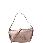 Borsa a spalla da donna Vera pelle e metallo 07228-L005 BRONZO Roberta Rossi