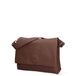 Borsa a spalla da donna Ecopelle 637-2-COFFEE Diana&co
