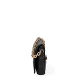 Borsa a spalla da donna Ecopelle DC3122-2-BLACK Diana&co