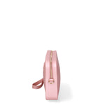 Borsa a tracolla da donna 100% Pvc FLAT-FLOWE-OLD ROSE - LIGHT GOLD Marc Ellis