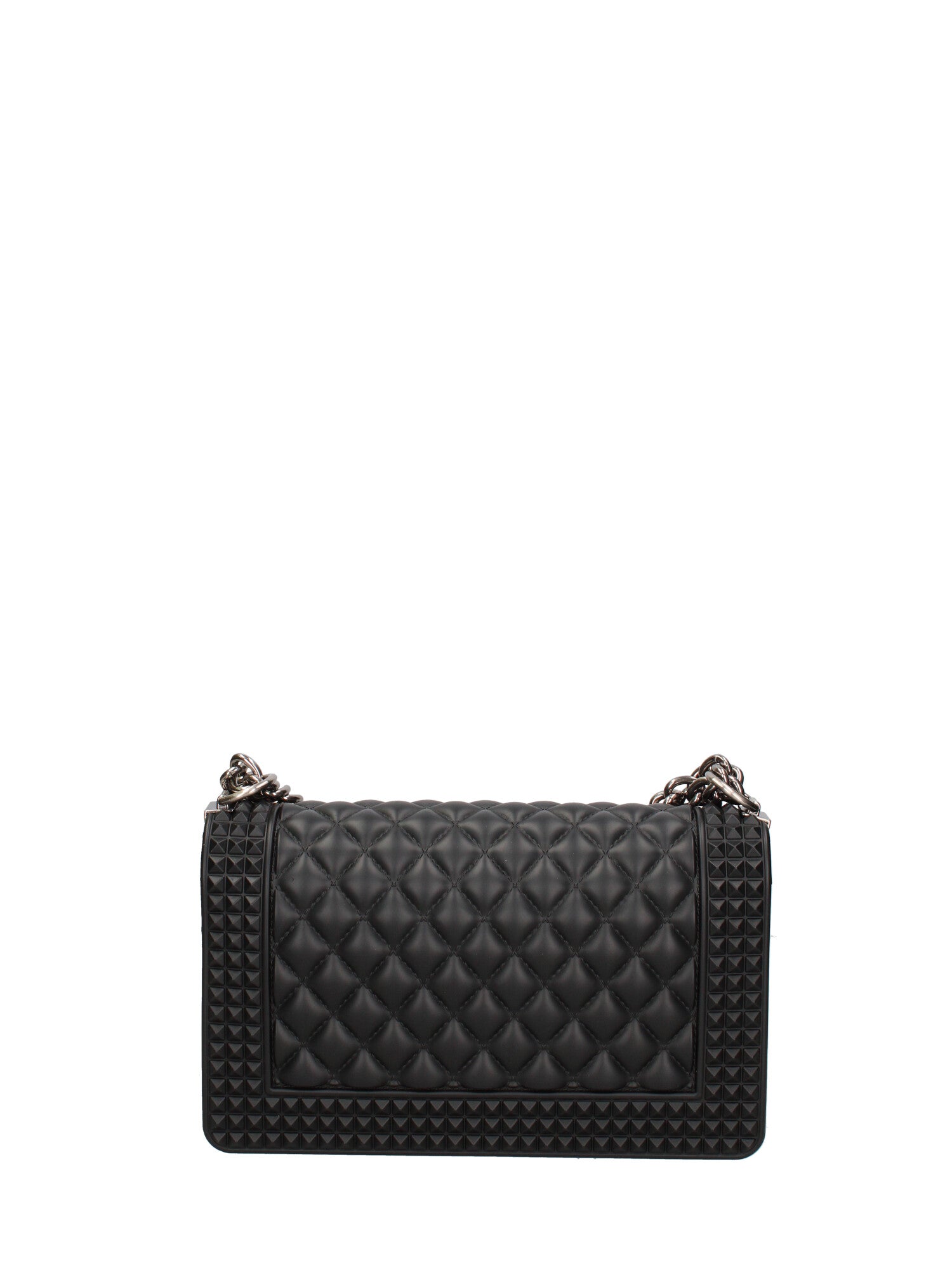 Borsa a mano donna 100% gomma FLAT PENKA M-BLACK-BRUSH CDF Marc Ellis