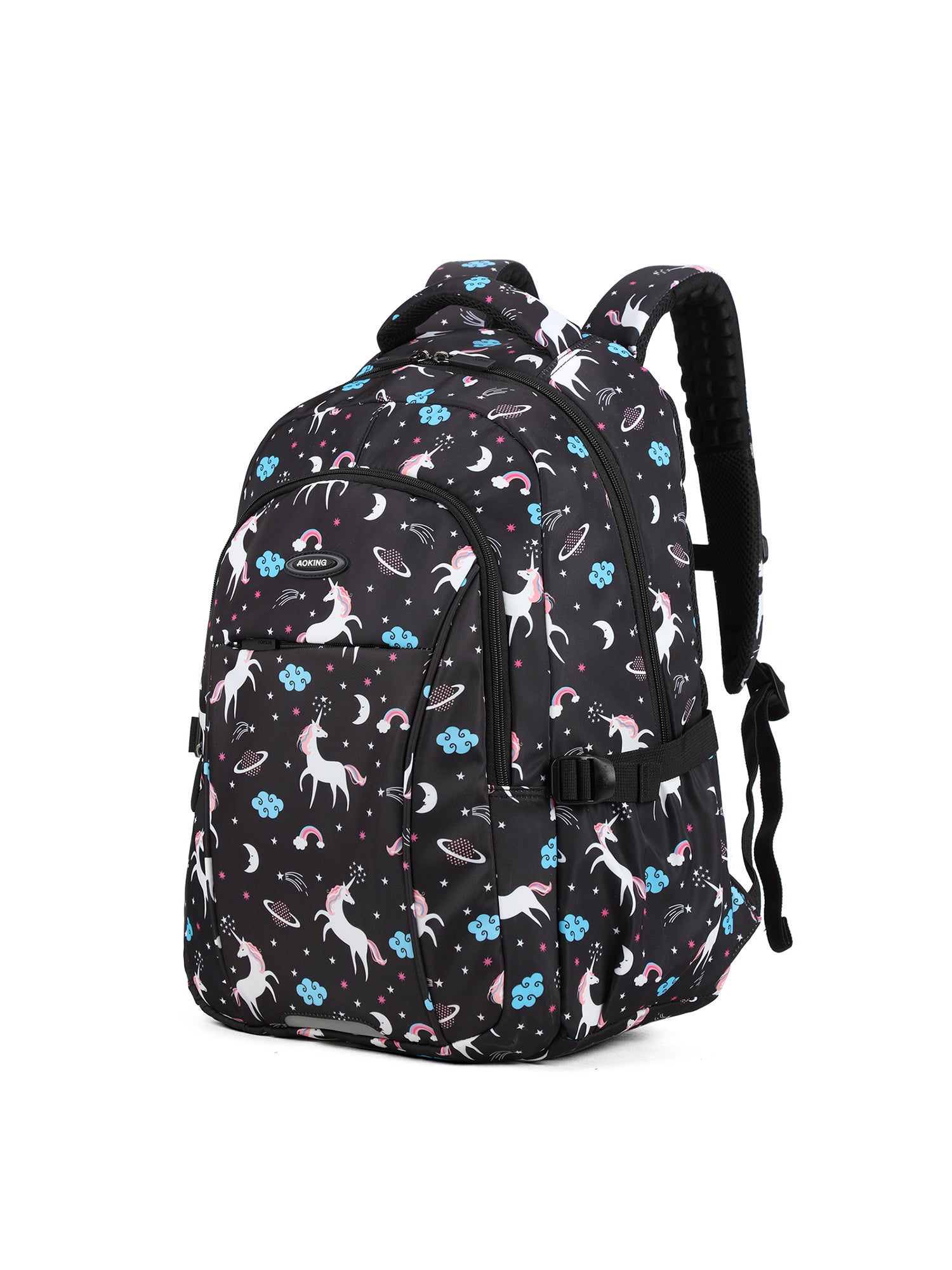 GN62070B-BLACK UNICORN Zaino da donna Lumena Lux Aoking