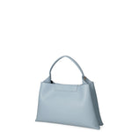 Borsa a mano da donna 100% pelle riciclata 07227-Cielo Viola Castellani