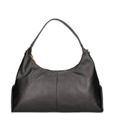 Borsa a spalla da donna Vera pelle 07233-D28 NERO Roberta Rossi