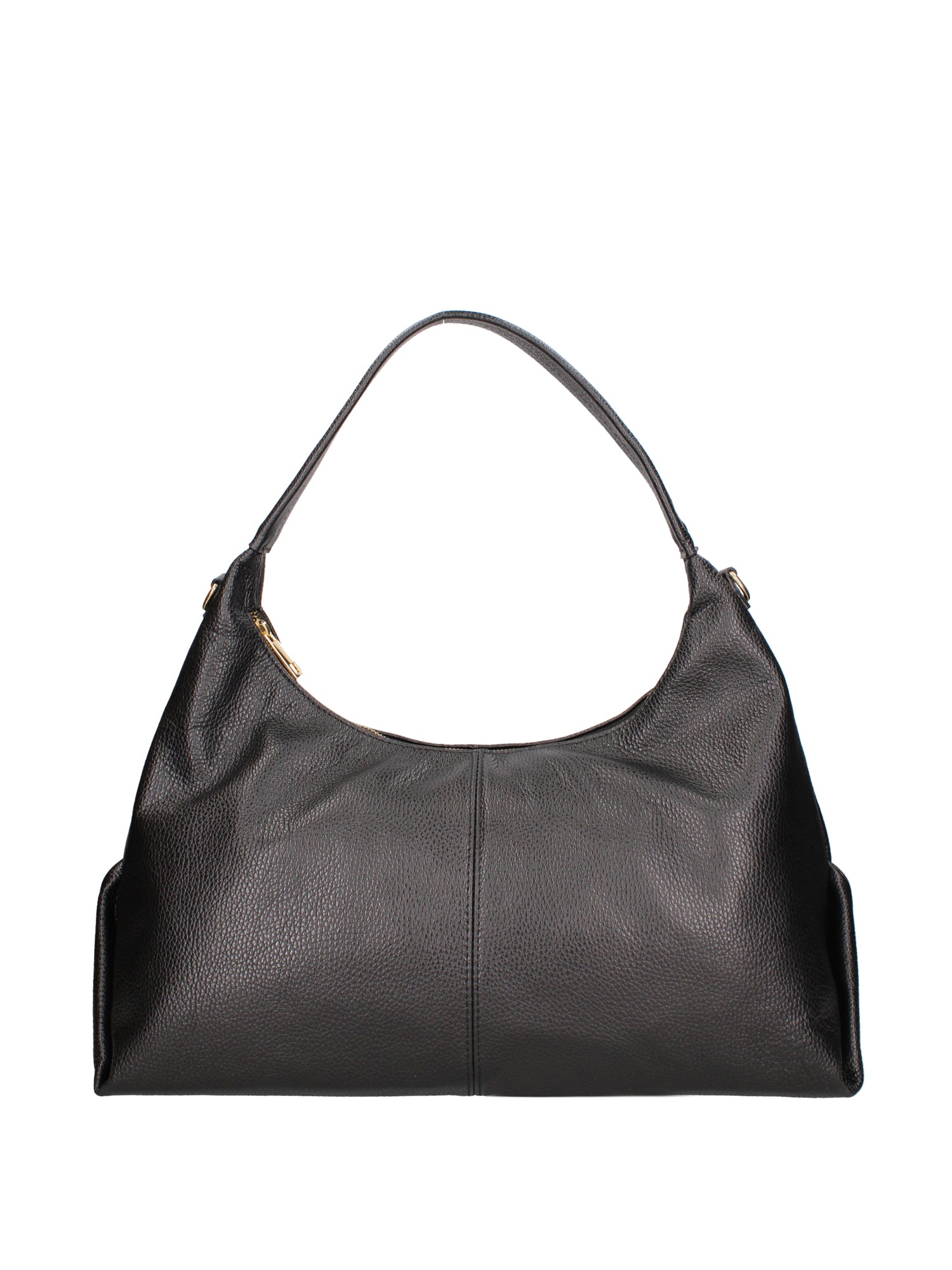 Borsa a spalla da donna Vera pelle 07233-D28 NERO Roberta Rossi