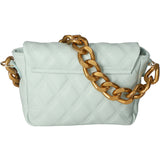 Adriana Borsa a mano da donna Vera pelle 04539-S102 CIELO Gave Lux