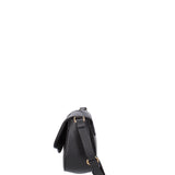 Borsa a spalla da donna Vera pelle 07152-D28 NERO Viola Castellani