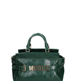 Borsa a mano da donna 100% PVC HEATHER -FOREST GREEN Marc Ellis