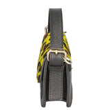 Aleide Borsa a mano da donna Vera pelle 04858-LEO G GIALLO Gave Lux