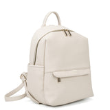 Zaino da donna in pelle vegana Casual 740-2PT-LIGHTCREAM Diana&co