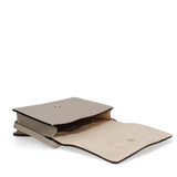 Ardena Borsa a tracolla da donna Vera pelle 1324-GRIGIO Gave Lux